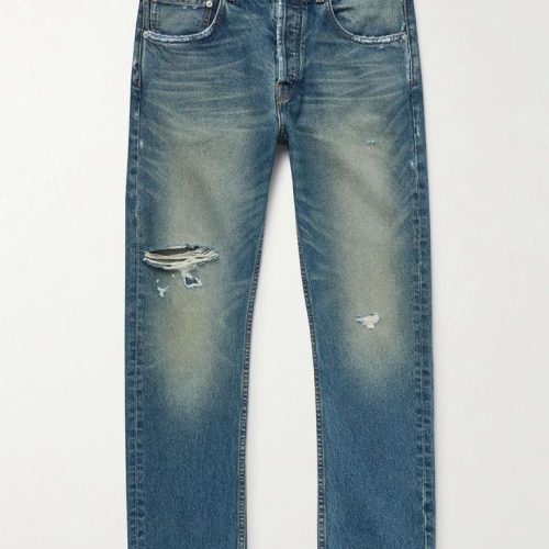 Blue Faded Jeans - Men