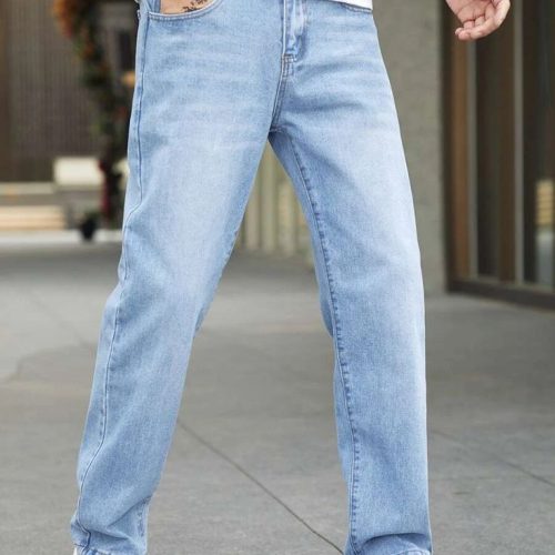 Men's Light Blue Jeans
