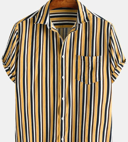 Yellow Stripped Shirt