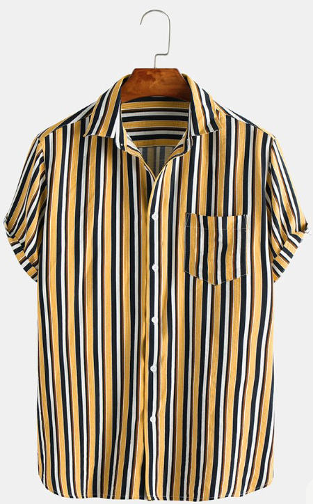 Yellow Stripped Shirt