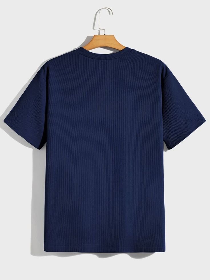 Cotton Crew Neck Plain Men's T- Shirt