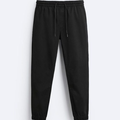 Active Black Joggers