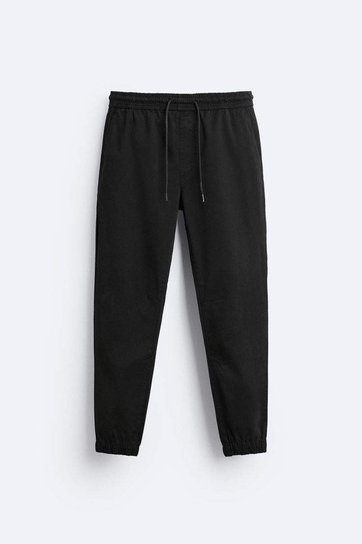 Active Black Joggers